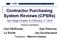 Contractor Purchasing System Reviews (CPSRs)