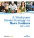 A Workplace Safety Strategy for Nova Scotians