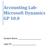 Accounting Lab- Microsoft Dynamics GP 10.0