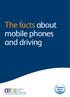 The facts about mobile phones and driving