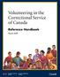 Volunteering in the Correctional Service of Canada