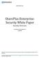 SharePlus Enterprise: Security White Paper
