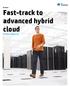 Brochure Fast-track to advanced hybrid cloud HP Helion CloudSystem
