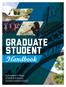 Graduate Student. Handbook