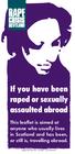 If you have been raped or sexually assaulted abroad