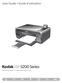 User Guide Guide d'utilisation MS SD/HC MMC. 5200 Series. All-in-One Printers Imprimantes tout-en-un