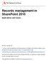 Records management in SharePoint 2010