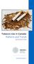 Tobacco Use in Canada: Patterns and Trends