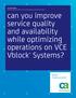 can you improve service quality and availability while optimizing operations on VCE Vblock Systems?