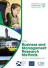 Management School. MRes. Business and Management Research Methods. University of Stirling Management School