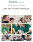 Master of Science in Nursing. 2014-2015 Student Handbook