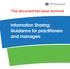 This document has been archived. Information Sharing: Guidance for practitioners and managers