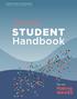 2013-2014 STUDENT Handbook