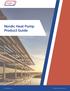 Nordic Heat Pump Product Guide