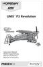UMX. P3 Revolution. Instruction Manual Bedienungsanleitung Manuel d utilisation Manuale di Istruzioni