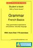 Student e-book. With a French Accent. Grammar. French Basics. Easy grammatical explanations and practical, everyday language