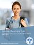 Nursing Education in Utah: A Summary of Utah s Nurse Training Program Capacity 2007-2014