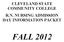 CLEVELAND STATE COMMUNITY COLLEGE R.N. NURSING ADMISSION DAY INFORMATION PACKET FALL 2012