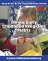Illinois Early Childhood Programs Matrix