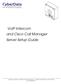 VoIP Intercom and Cisco Call Manager Server Setup Guide