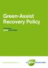 Green-Assist Recovery Policy