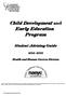Child Development and Early Education Program