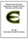 Emporia State University Department of Health, Physical Education and Recreation. HL 580 Internship in Health Promotion