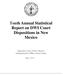 Tenth Annual Statistical Report on DWI Court Dispositions in New Mexico. Supreme Court of New Mexico Administrative Office of the Courts