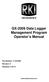 GX-2009 Data Logger Management Program Operator s Manual