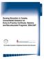 Nursing Education in Canada, Consolidated Statistics for Entry-to-Practice Certificate, Diploma and Baccalaureate Programs: 2006-2007