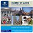 Master of Laws Advanced Studies in European Law Ghent University - Ghent - Flanders - Belgium