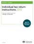 Individual tax return instructions 2015