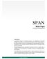 SPAN. White Paper. Change Management. Introduction