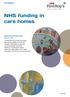 How To Know What The Nhs Is Funding In Care Homes