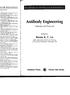 Antibody Engineering. Methods and Protocols. Benny K. C. Lo