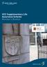 UCC Supplementary Life Assurance Scheme Member s Booklet