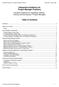 Interpretive Guidance for Project Manager Positions. Table of Contents