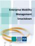 Enterprise Mobility Management Smackdown