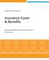 Insurance Cover & Benefits
