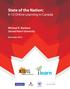 State of the Nation: K-12 Online Learning in Canada