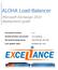ALOHA Load-Balancer. Microsoft Exchange 2010 deployment guide. Document version: v1.4. ALOHA version concerned: v4.2 and above