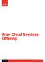 Itron Cloud Services Offering