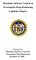 Maryland Advisory Council on Prescription Drug Monitoring Legislative Report. Prepared by the