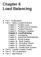 Chapter 6 Load Balancing