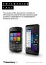 BlackBerry Z10 smartphone. BlackBerry Q10 smartphone