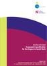 Northern Ireland Framework Specification for the Degree in Social Work