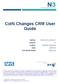 CoIN Changes CRM User Guide