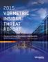 2015 VORMETRIC INSIDER THREAT REPORT