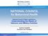 NATIONAL COUNCIL for Behavioral Health