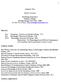 Academic Vita. Sheldon Solomon. Psychology Department Skidmore College Saratoga Springs, New York 12866 Mail: SSOLOMON@SKIDMORE.